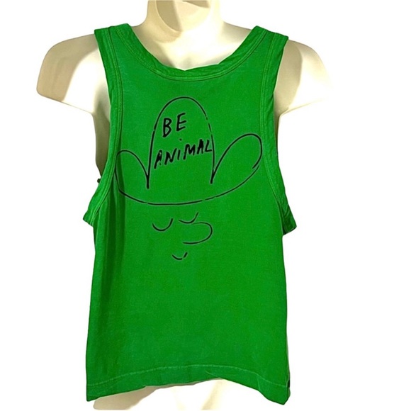Kids The Animal Observatory Be Animal Green Tank Top - Picture 10 of 11